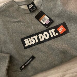 Nike just do it sweatshirt